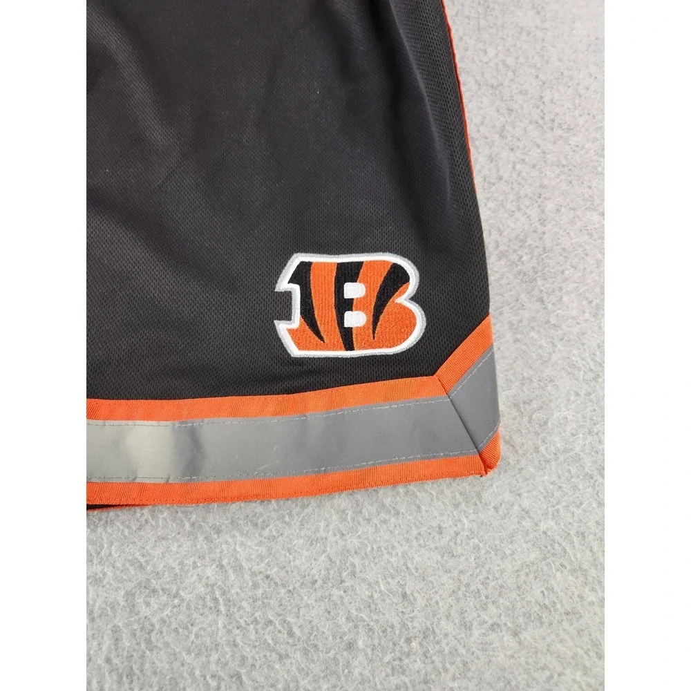 2XL Orange Reflective Cincinnati Bengals Basketball Shorts NFL Buffalo Outdoors